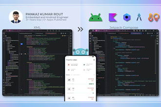migrate your android XML layouts to jetpack compose