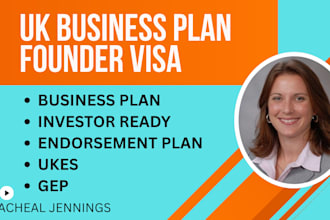 write UK innovator founder visa business plan