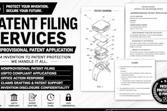 invention patent nonprovisional invention filing patent protection office action