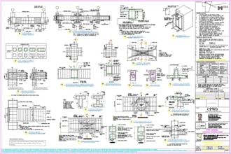 prepare structural steel detailing and fabrication shop drawings
