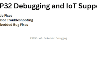 fix esp32 code and debug iot issues