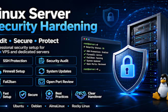 do linux server security hardening