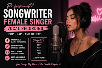 recreate or record children vocals children, produce nursery rhymes,