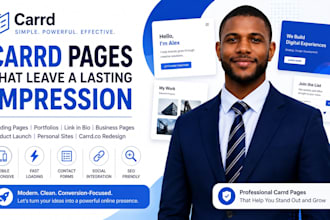 carrd website design carrd landing page carrd co carrd website carrd portfolio