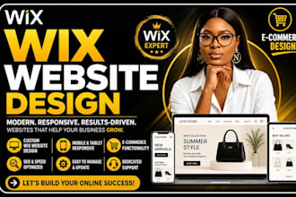 build online course wix website, real estate wix website, wix ecommerce shop