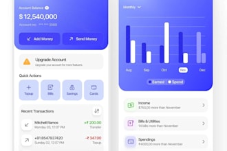 develop fintech app investment app trading app cash app budgeting app loan app