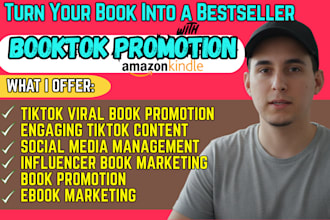 do booktok promotion book maketing ebook marketing amazon kdp booktok promotion