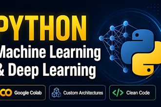 build machine learning and deep learning models in python