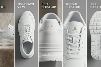 design a luxury logo for your shoe brand or sneaker store