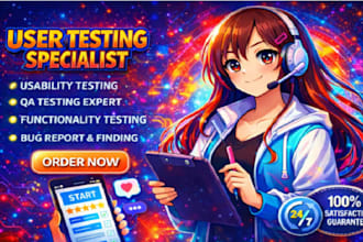 , app testing, website testing for your app or website
