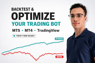 backtest and optimize mt5 bot for prop firm challenges