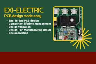design a pcb according to your needs