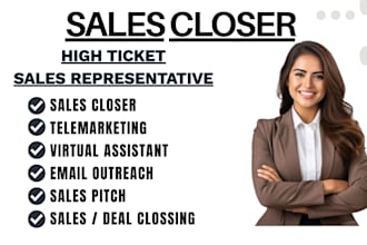 salesperson b2b sales online sales representative sales closer sales lead high