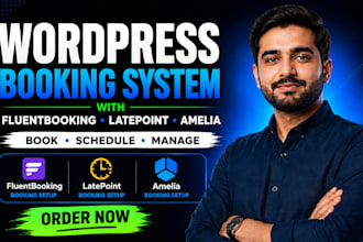 setup fluentbooking latepoint amelia booking system on wordpress