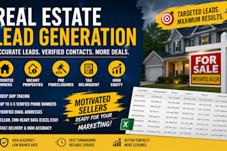 real estate lead generation and build highly segmented b2b prospecting list
