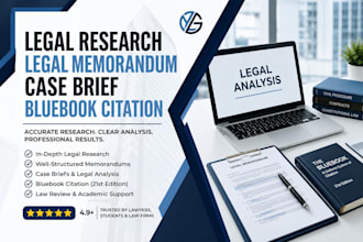 do legal research, legal memorandum, case brief and bluebook citation