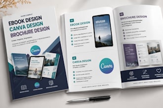 do canva ebook design,canva workbook,ebook cover design canva expert, ebook