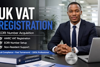 uk vat registration, eori number setup, and hmrc tax compliance