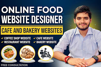 build a restaurant, cafe and bakery website in wordpress
