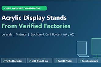 source acrylic display stands from verified china factories