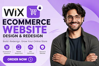 build wix ecommerce website wix website design wix redesign wix web development