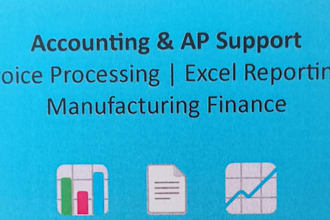 provide accounting, ap and invoice processing support