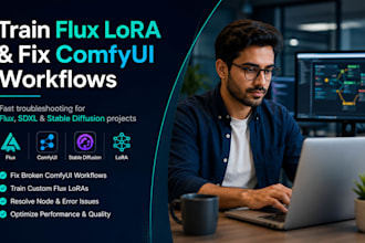 train flux lora fix comfyui workflows and troubleshoot lora models