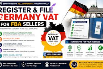 register and file germany vat for amazon fba sellers quickly and accurate