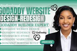 setup godaddy website redesign godaddy website develop godaddywebsite on godaddy