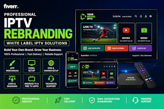 professionally rebrand latest xciptv app with cpanel