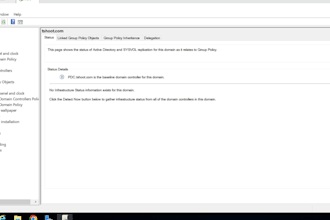 configure windows server, active directory, and gpo
