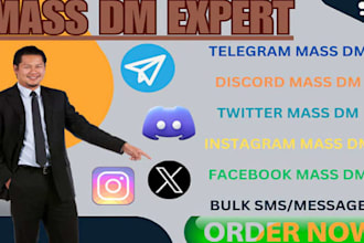 do instagram mass dm, telegram mass dm