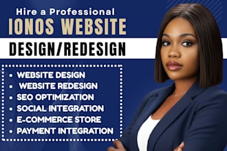 do ionos website design, ionos website redesign hostinger and wordpress website
