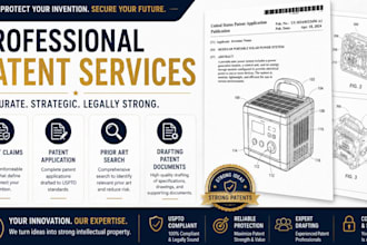 patent claims patent application prior art search drafting patent documents