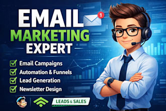 create bulk email blasts, email campaign and email automation
