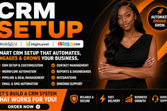 be your gohighlevel zoho hubspot CRM setup ghl workflow sales funnel automation