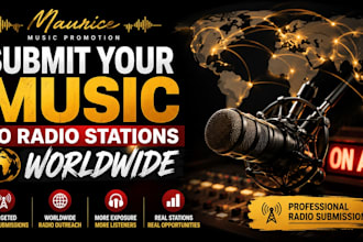 submit your music to radio stations worldwide