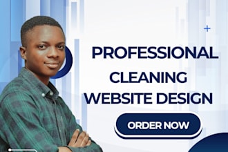build a cleaning website and office cleaning website