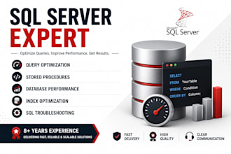 optimize sql server queries and improve database performance