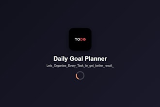 help you to manage your daily goal with a task management app