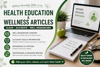 provide health education and wellness information