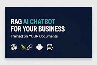 build a custom ai chatbot with rag that answers from your business data