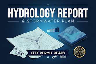 do hydrology report stormwater plan for city permit flood drainage design