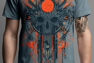 design creative and modern t shirt design