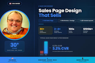 design a high converting sales page to turn visitors into buyers