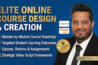help you design and create your high quality online course