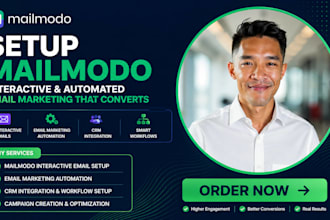 setup mailmodo interactive amp email marketing automation crm workflow campaign