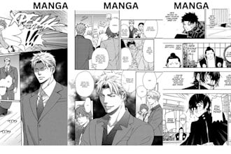 do mangaka webtoon manga artist character design  manga comic book illustration