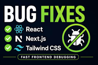 fix react nextjs javascript typescript bugs and errors