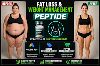 create and manage google ads for wellness fitness and ecommerce businesses